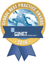 Blue and gold emblem with 